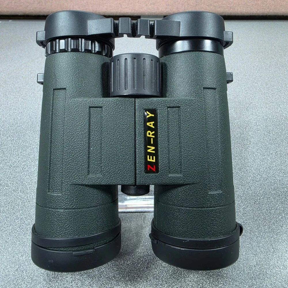 Zen-Ray VISTA Binoculars Green Excellent with Case and Strap